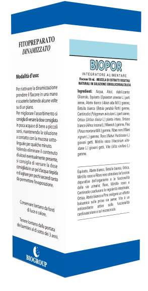 BIOPOR 50 ML SOLUZIONE IDROALCOLICA - Farmastop
