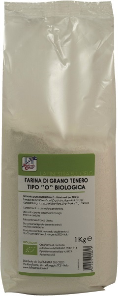 FSC FARINA DI GRANO TENERO TIPO 0 BIO 1 KG - Farmastop