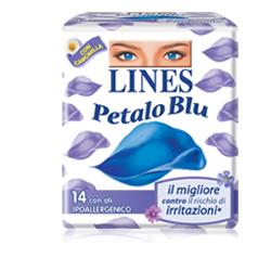 LINES PETALO BLU NOTTE ALI 10 PEZZI - Farmastop