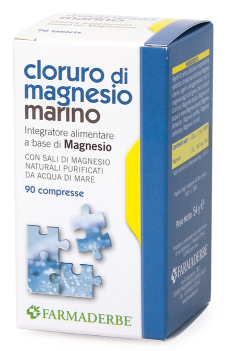 CLORURO MAGNESIO 90 COMPRESSE - Farmastop