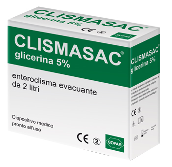 ENTEROCLISMA CLISMASAC 5% 2LITRI - Farmastop
