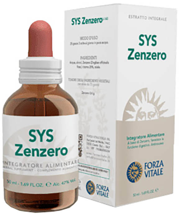 SYS ZENZERO GOCCE 50 ML - Farmastop