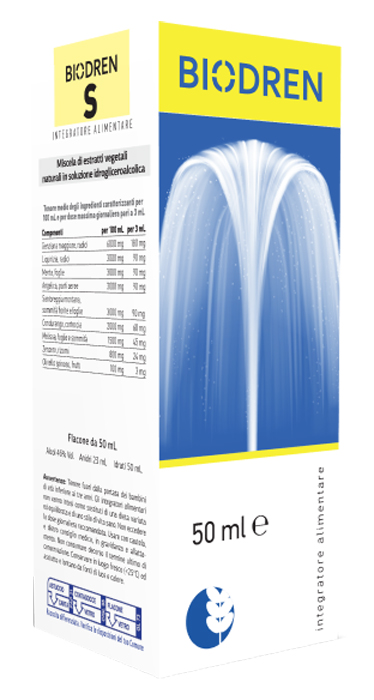 BIODREN S 50ML SOL IAL - Farmastop