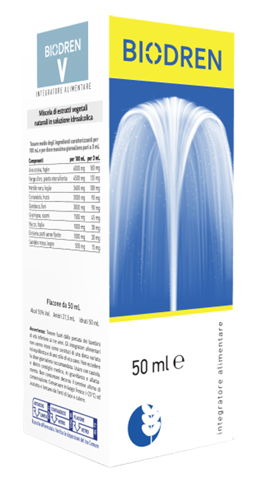 BIODREN V 50 ML - Farmastop