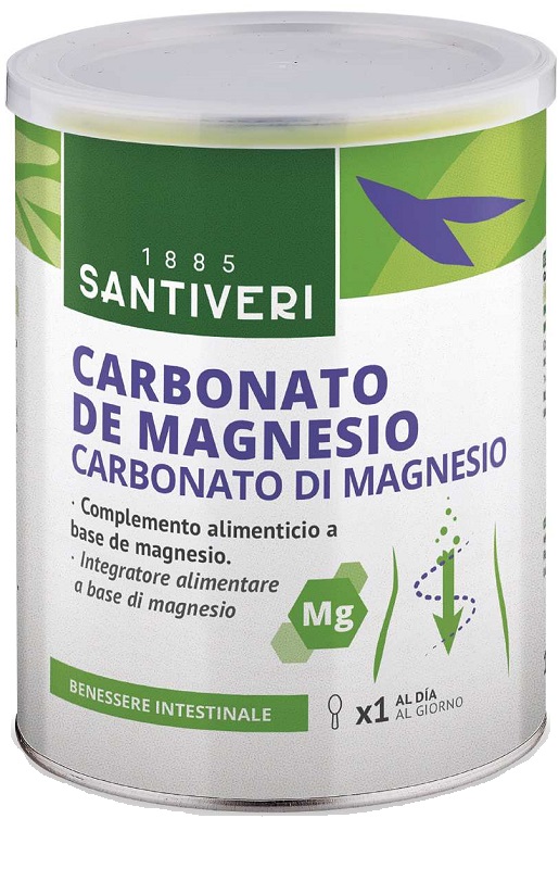 CARBONATO MAGNESIO 110 G SANTIVERI - Farmastop