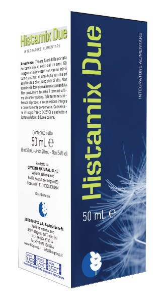 HISTAMIX DUE 50 ML SOLUZIONE IDROALCOLICA - Farmastop