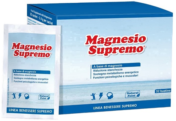 MAGNESIO SUPREMO 32 BUSTINE - Farmastop