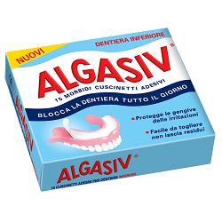 ALGASIV ADESIVO PER PROTESI DENTARIA INFERIORE 15 PEZZI - Farmastop