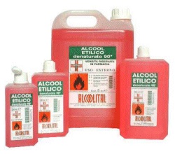 ALCOOL ETILICO DENATURATO 90% 250 ML - Farmastop