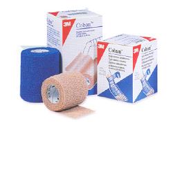 BENDA ELASTICA COMPRESSIVA AUTOADESIVA COBAN 7,5X300CM IN ESTENSIONE 7,5X600CM COLOR CARNE - Farmastop
