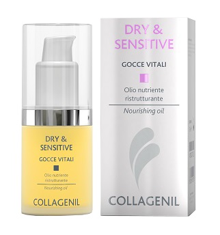 COLLAGENIL DRY & SENSITIVE GOCCE VITALI 30 ML - Farmastop