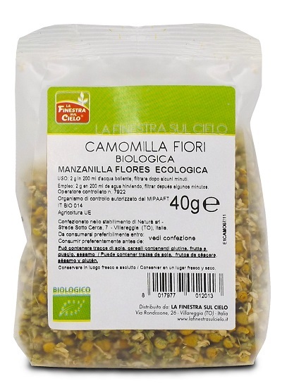 FSC CAMOMILLA FIORI INTERI BIO 40 G - Farmastop