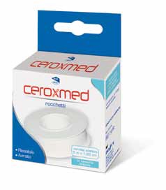 CEROTTO IN ROCCHETTO CEROXMED AERATO IN TESSUTO BIANCO 500X1,25 CM 1 PEZZO - Farmastop