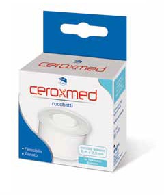 CEROTTO IN ROCCHETTO CEROXMED AERATO IN TESSUTO BIANCO 500X2,50 CM 1 PEZZO - Farmastop