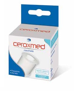 CEROTTO IN ROCCHETTO CEROXMED AERATO IN TESSUTO BIANCO 500X5 CM 1 PEZZO - Farmastop
