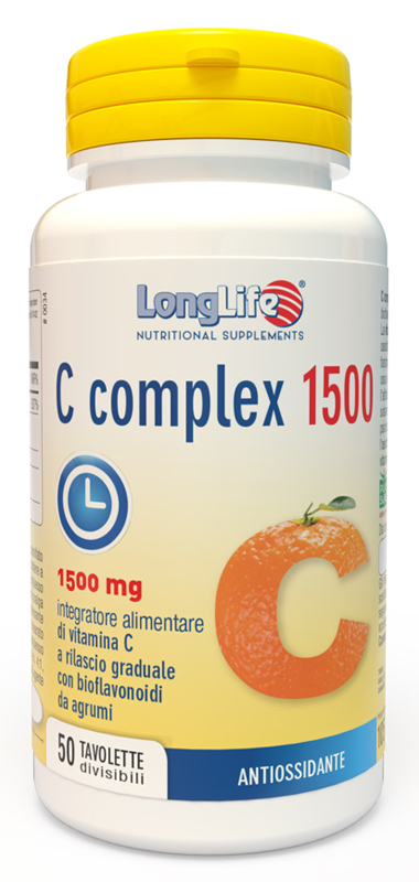 LONGLIFE C COMPLEX 1500 T/R 50 TAVOLETTE - Farmastop