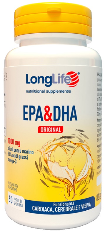 LONGLIFE EPA DHA 60 PERLE - Farmastop