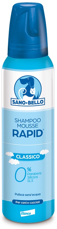 SANO E BELLO SHAMPOO MOUSSE RAPID CLASSICO FLACONE 300 ML - Farmastop