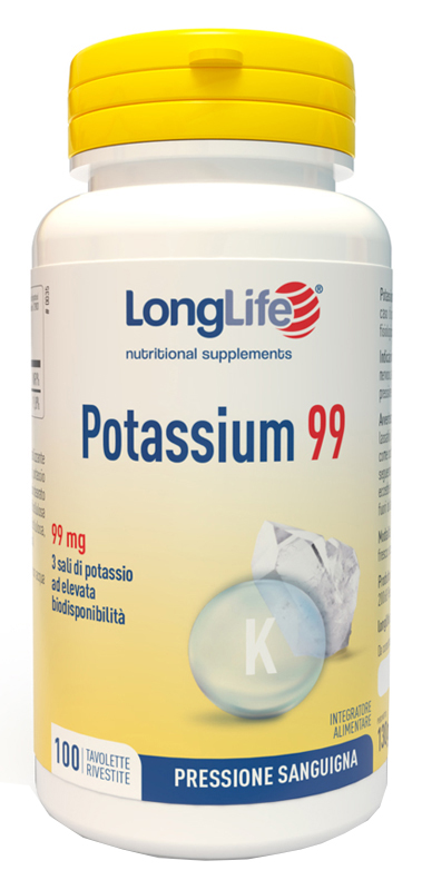 LONGLIFE POTASSIUM 99 100 TAVOLETTE - Farmastop