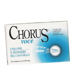 CHORUS VOCE 30 COMPRESSE - Farmastop