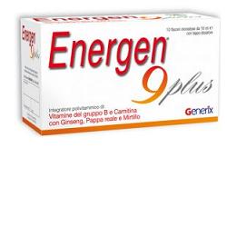 ENERGEN 9 PLUS 10 FLACONCINI 10 ML - Farmastop