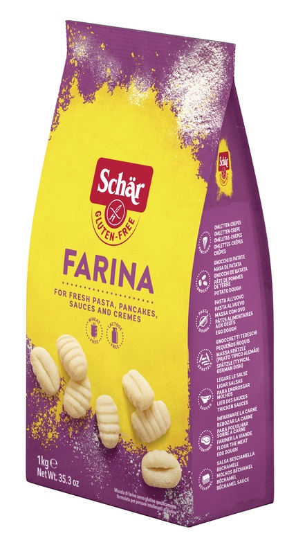 SCHAR FARINA PER PASTA FRESCA PANCAKES SALSE E CREME 1 KG - Farmastop