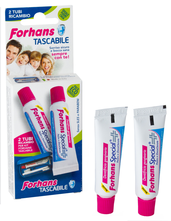 FORHANS SP DENTIF RIC 2TUBI - Farmastop