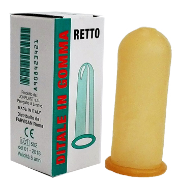 DITALE IN GOMMA RETTO 5 - Farmastop