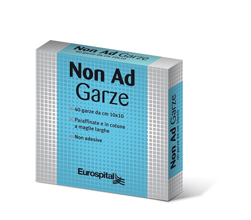 GARZA PARAFFINATA NON AD 10X10 CM 40 PEZZI - Farmastop