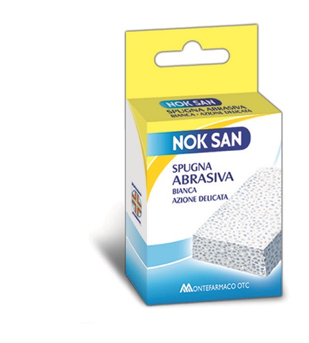 NOK SAN SPUGNA ABRASIVA BIANCA 1 PEZZO - Farmastop
