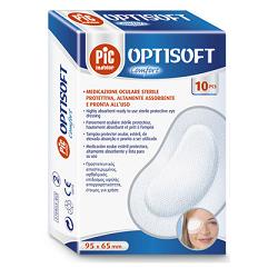 TAMPONE OCULARE PIC IN TESSUTO NON TESSUTO STERILE ADESIVO 10 PEZZI - Farmastop