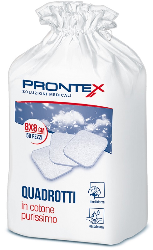 COTONE IDROFILO PRONTEX QUADROTTI - Farmastop