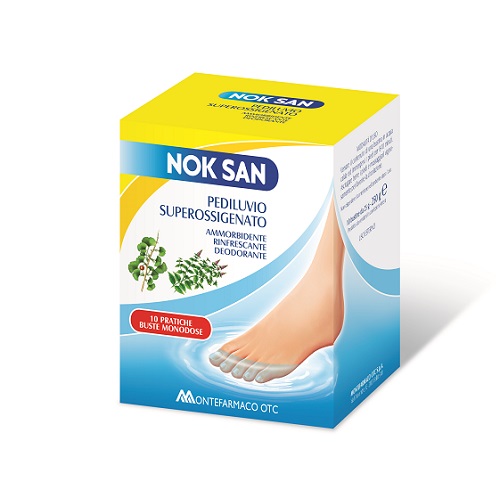 NOK SAN PEDILUVIO SUPEROSSIGENATO 25 G - Farmastop