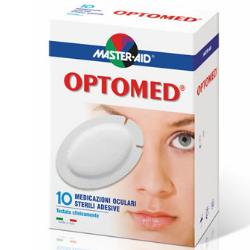 GARZA OCULARE MEDICATA MASTER-AID OPTOMED SUPER 10 PEZZI - Farmastop