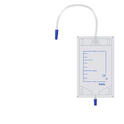 SACCA DI DRENAGGIO DA GAMBA PER INCONTINENZA TUBO 10 CM 10 PEZZI - Farmastop