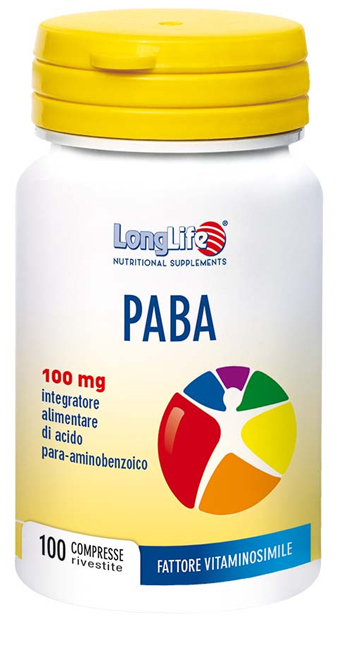 LONGLIFE PABA 100 100 COMPRESSE - Farmastop