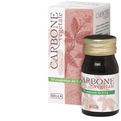 CARBONE VEGETALE 50 COMPRESSE - Farmastop