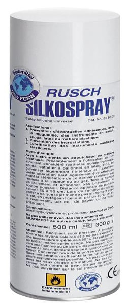 LUBRIFICANTE PER CATETERE SILKOSPRAY IN FLACONE 500ML - Farmastop