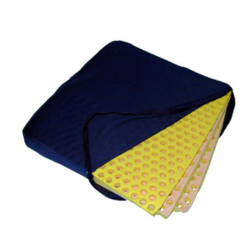 CUSCINO ANTIDECUBITO IN SCHIUMA DI SILICONE PER LA PREVENZIONE E LA CURA DELLE PIAGHE DA DECUBITO PER LUNGODEGENTI E DISABILI IN CARROZZELLA PRODOTTO IN POLIMERO SILICONICO - Farmastop