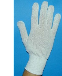 GUANTO IN COTONE BIANCO 7 - Farmastop