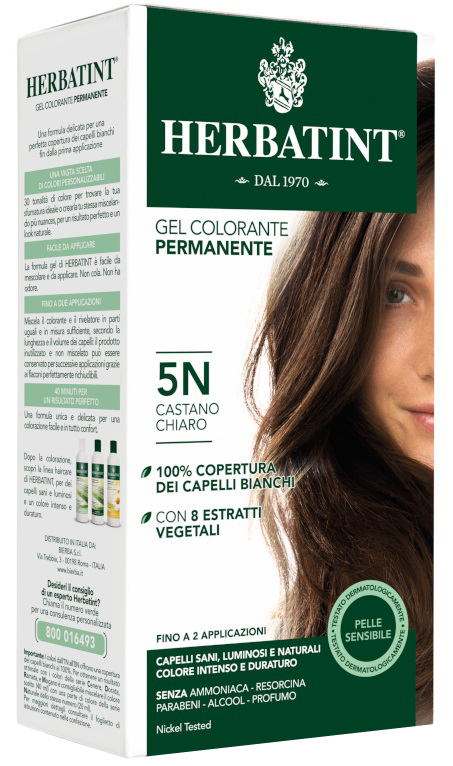 HERBATINT 5N CASTANO CHIARO 150 ML - Farmastop
