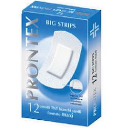 CEROTTO PRONTEX BIG STRIPS ASTUCCIO DA 12 PEZZI FORMATO MAXI - Farmastop
