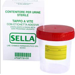 CONTENITORE PER URINA URIN TEST CAPIENZA 9ML - Farmastop