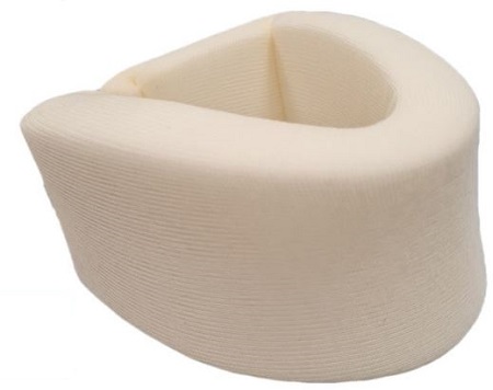 COLLARE CERVICALE MORBIDO MISURA GRANDE PER ARTROSI CERVICALE E COLPO DI FRUSTA REGOLAZIONE DELLA CIRCONFERENZA TRAMITE CINGHIE POSTERIORI IN VELCRO. ALTEZZA 10CM - Farmastop