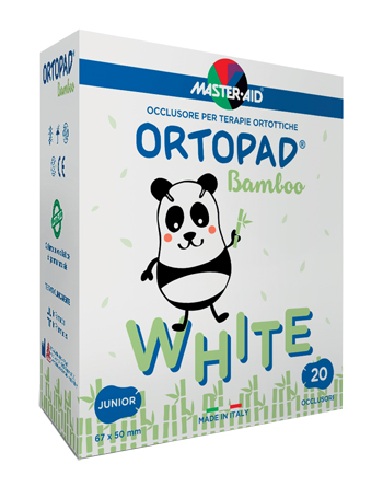 CEROTTO OCULARE PER ORTOTTICA ORTOPAD BIANCO JUNIOR 50 PEZZI - Farmastop