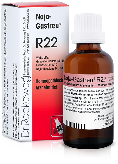 RECKEWEG R22 GOCCE 22 ML - Farmastop