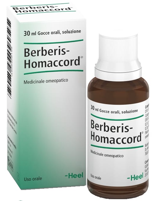 HEEL BERBERIS HOMACCORD GOCCE 30 ML - Farmastop