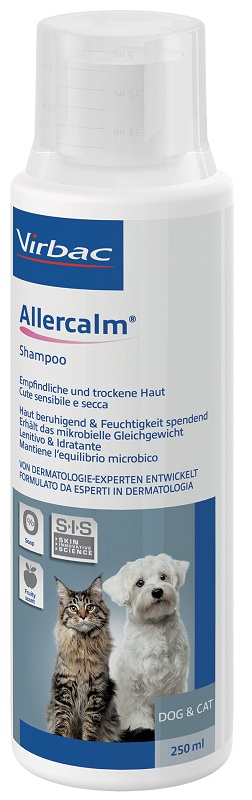 ALLERCALM SHAMPOO CUTE SENSIBILE FLACONE 250 ML - Farmastop