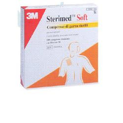 GARZA COMPRESSA STERIMED SOFT IN TESSUTO NON TESSUTO STERILE 10X10CM 25 PEZZI - Farmastop
