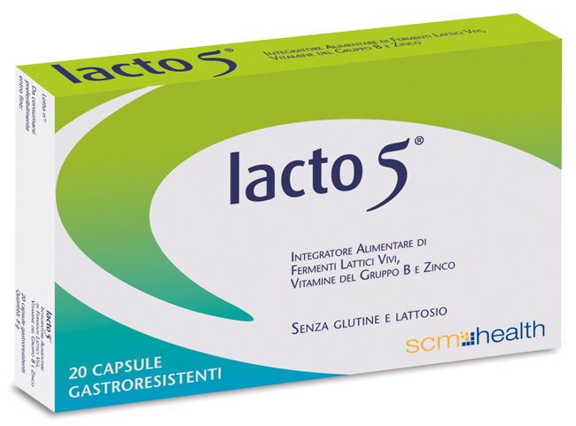 LACTO 5 20 CAPSULE - Farmastop